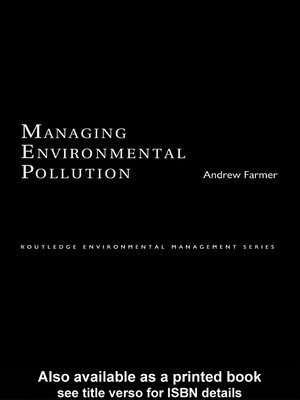 cover image of Managing Environmental Pollution
